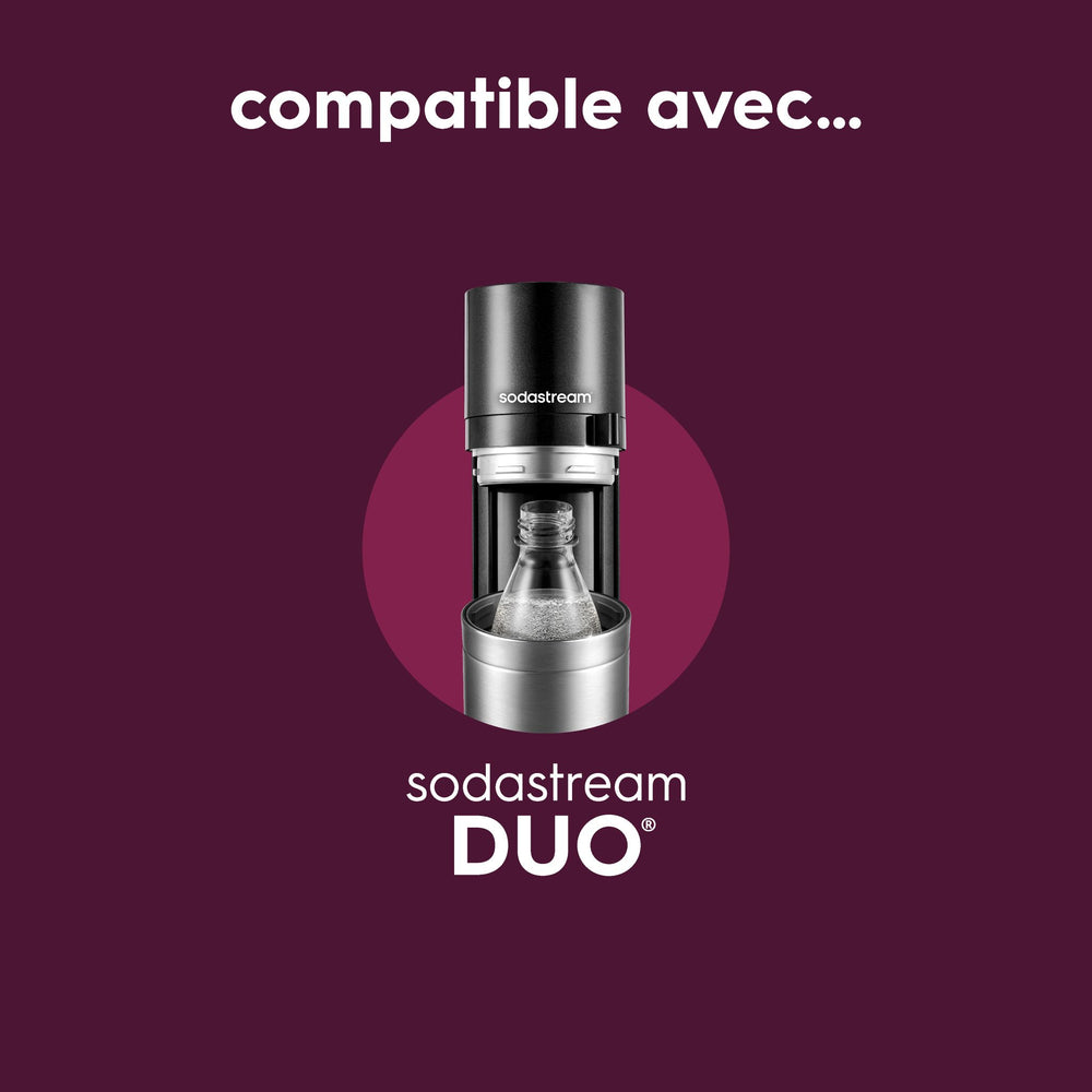 Carafe en verre DUO 1L