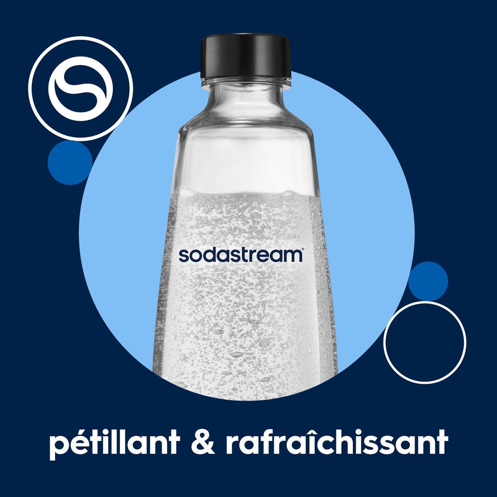 Carafe en verre DUO 1L