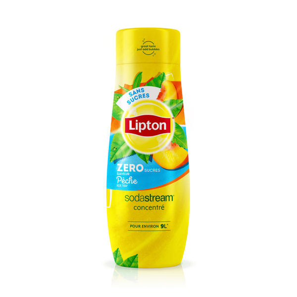 SodaStream Lipton Ice Tea Zéro saveur Pêche Sodastream France