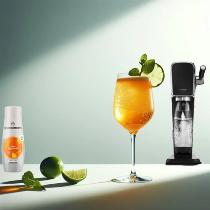 Mojito pétillant aux agrumes