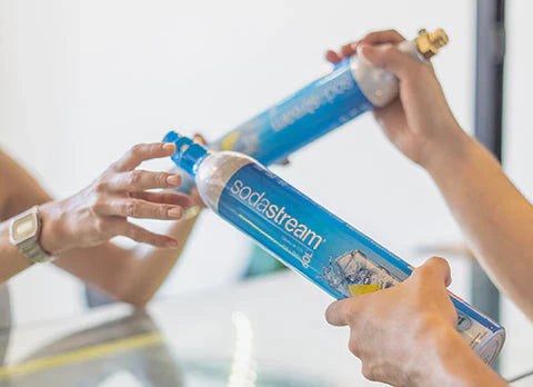 Cartouche SodaStream - Échanger votre recharge de gaz vide est aussi facile que de compter jusqu’à 3