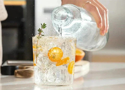 Les avantages de boire de l'eau pétillante