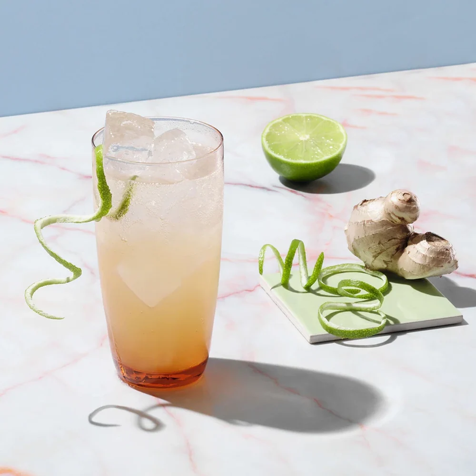 Mocktail citron-gingembre