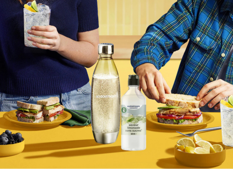 Limonade sans sucres : la recette maison avec Sodastream