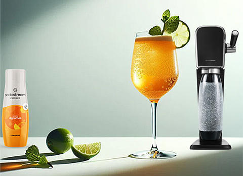 Mojito pétillant aux agrumes