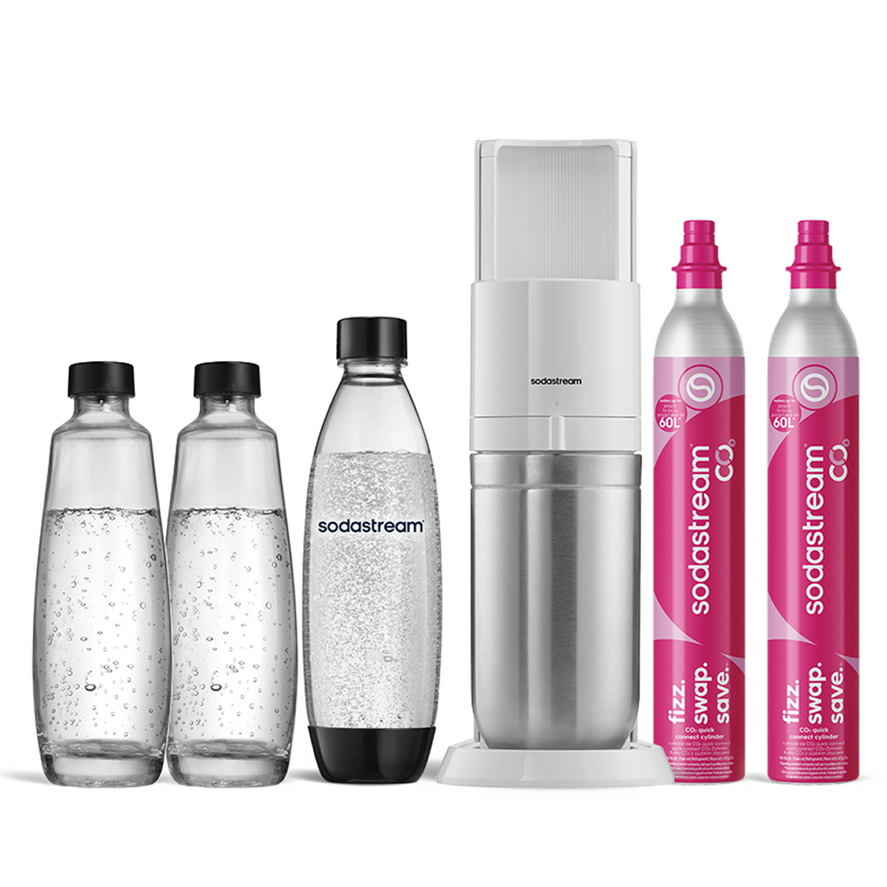 sodastream duo blanche Machine à eau Gazeuse pack maxi