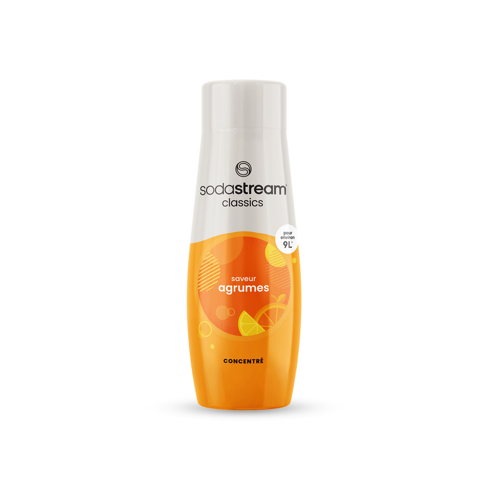 SodaStream sirop Agrumes Zero Sans Sucres Concentrés