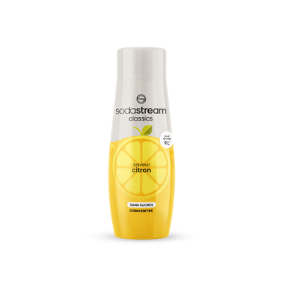 Sirop Citron Sans Sucres 440ml sodastream