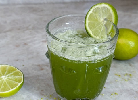 Matcha coco pétillant