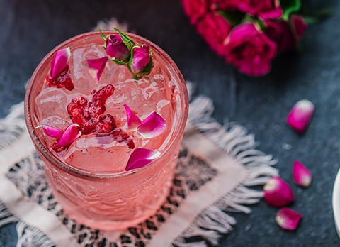 Punch Rosé aux framboises