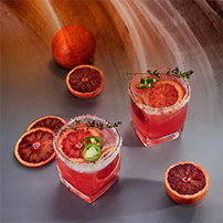 Margarita Orange Sanguine (avec alcool)