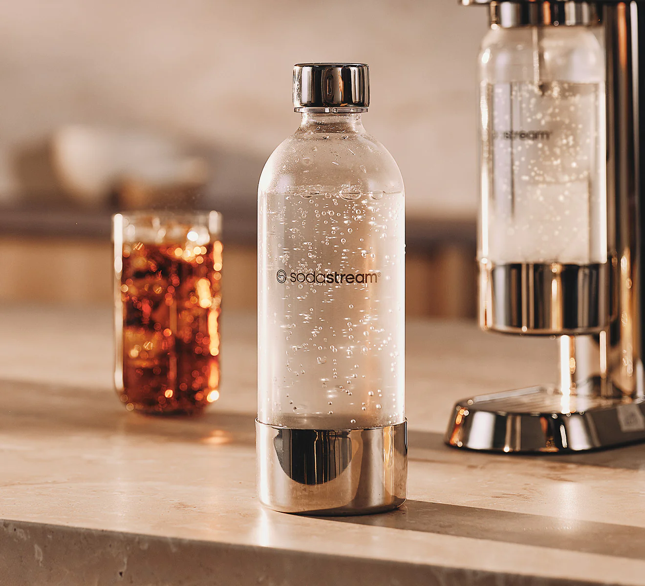 Bouteille classique acier inoxydable 1L