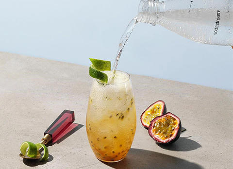 Limonade au fruit de la passion