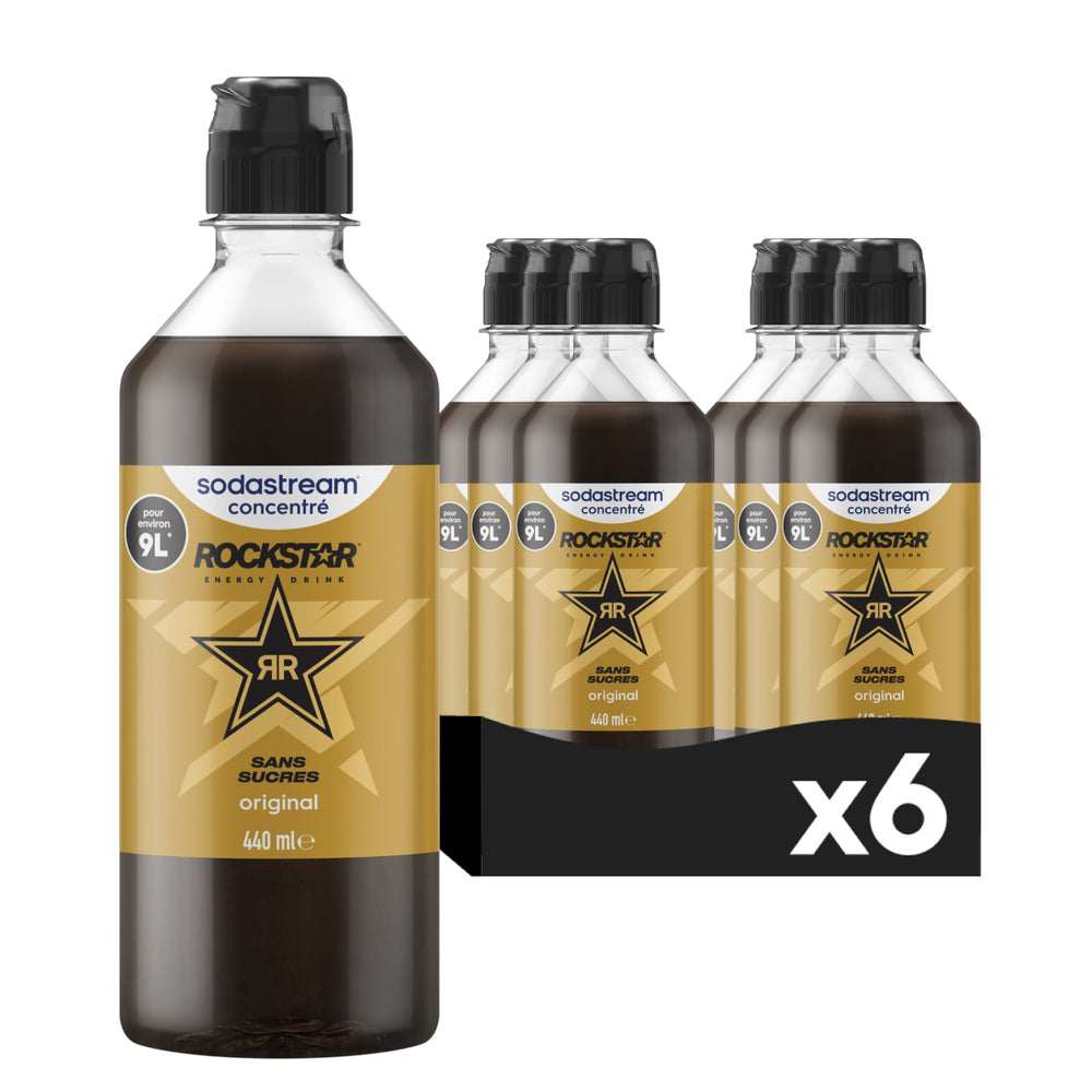 6-Pack Sirop Rockstar 440ml