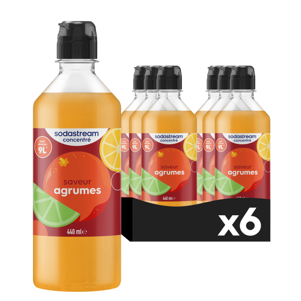 6-Pack Sirop Agrumes 440ml
