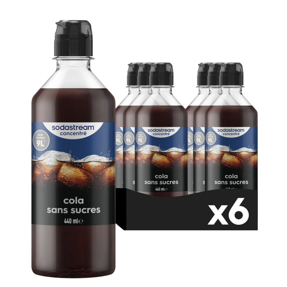6-Pack Sirop Cola Sans Sucres 440ml