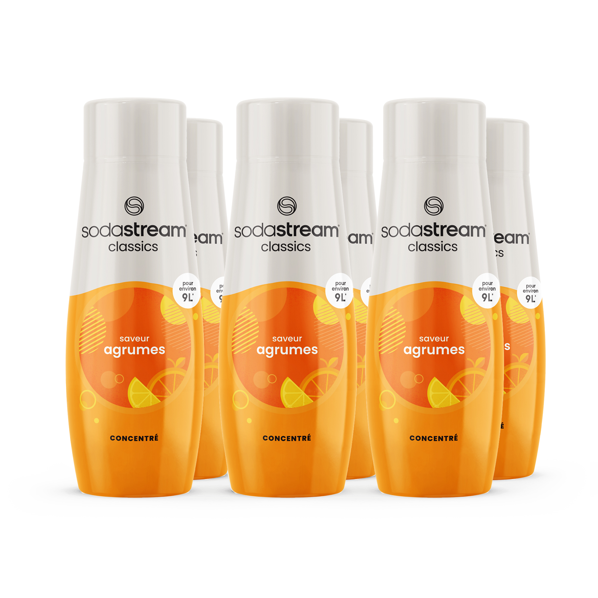 6-Pack Agrumes 440ml sodastream