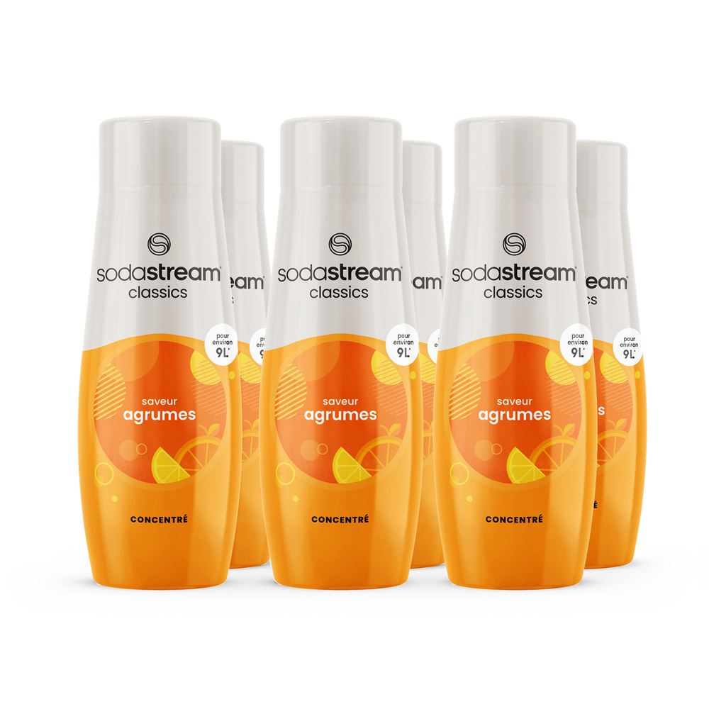 sodastream sirop 6-Pack Agrumes 440ml