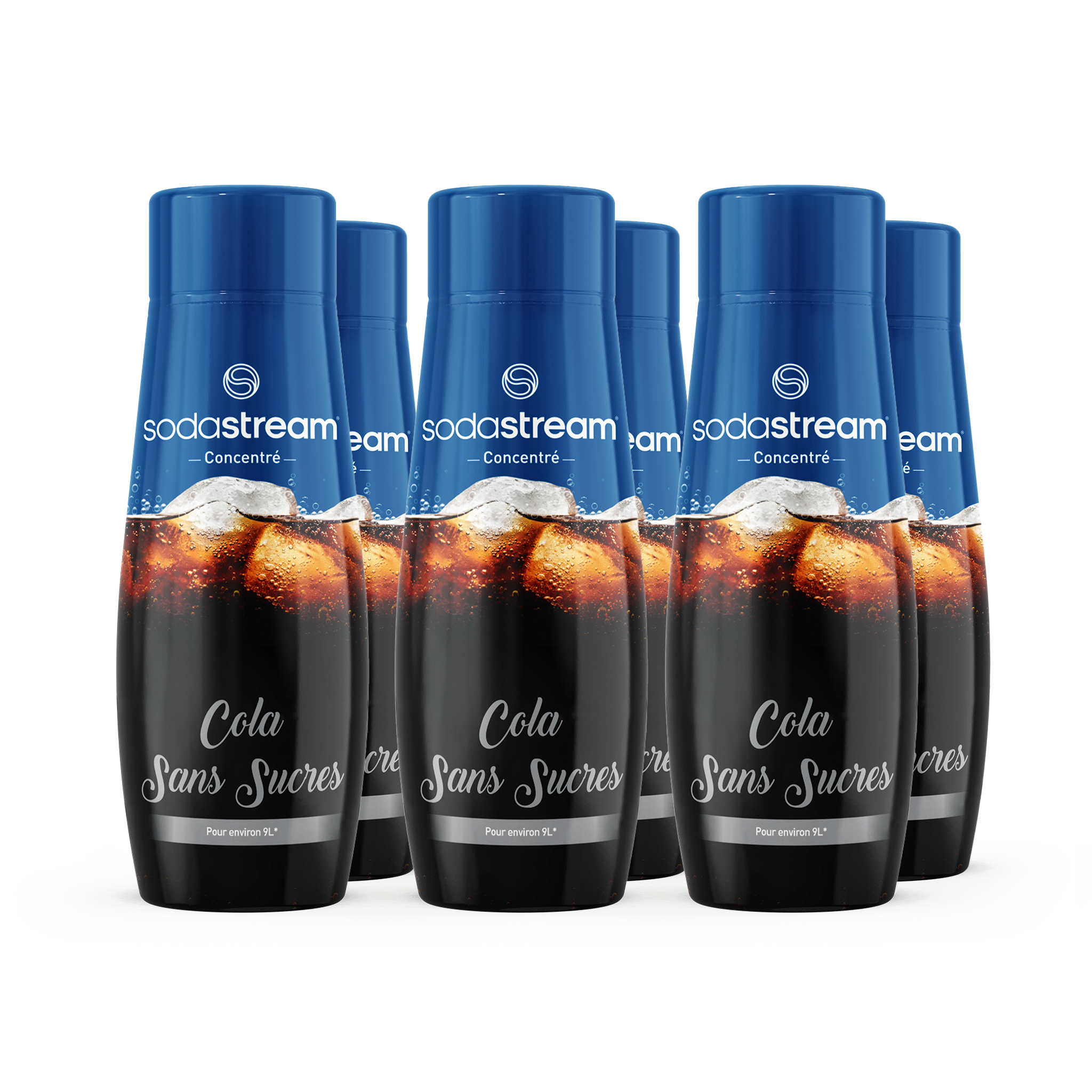 6-Pack Cola Sans Sucres 440ml sodastream