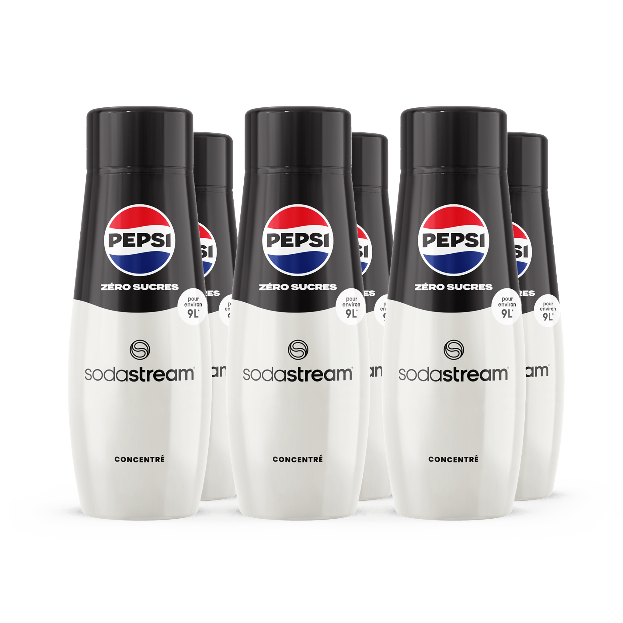 6-Pack Pepsi Zéro Sucres 440ml sodastream