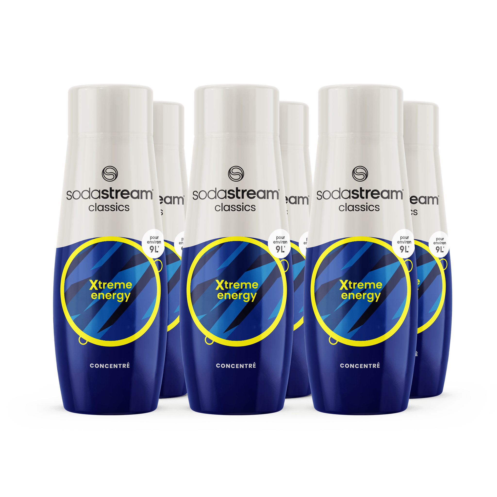 6-Pack Xtreme Energy 440ml sodastream