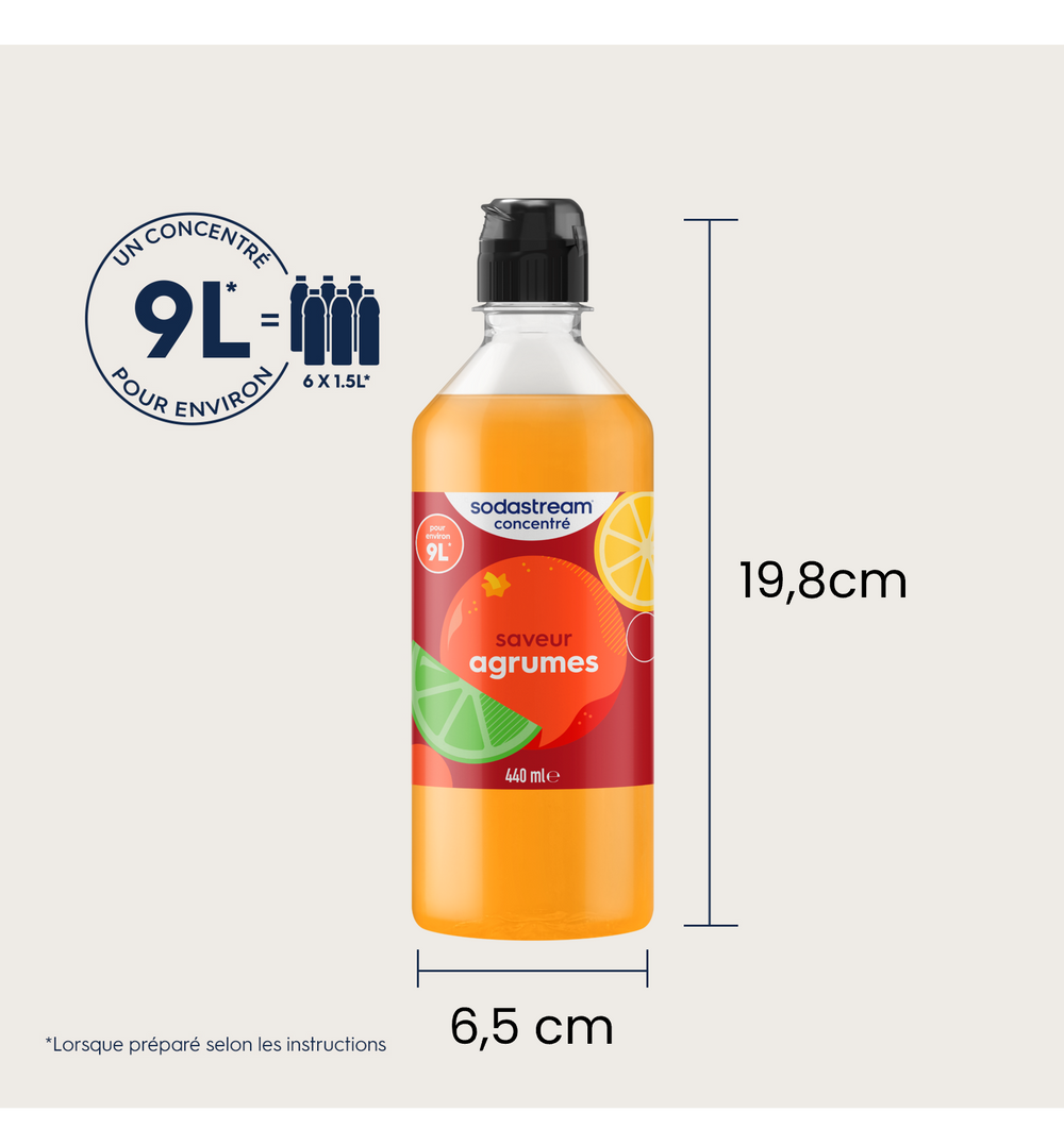 Sirop Agrumes 440ml