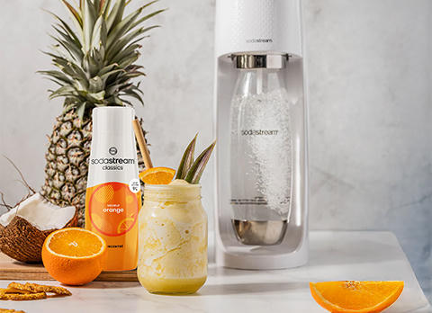 Pina Colada pétillante à l'orange