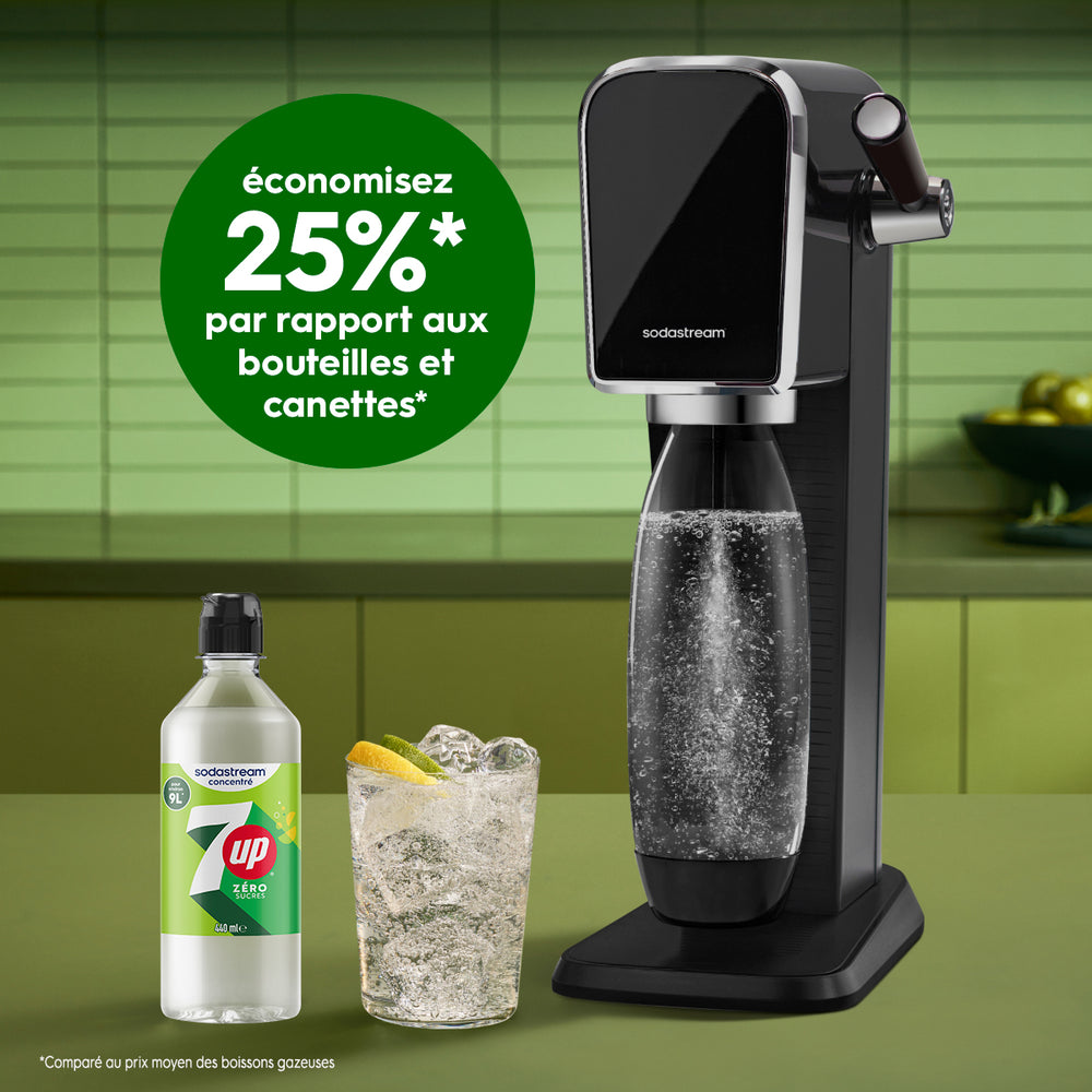 Sirop 7Up Zéro Sucres 440ml