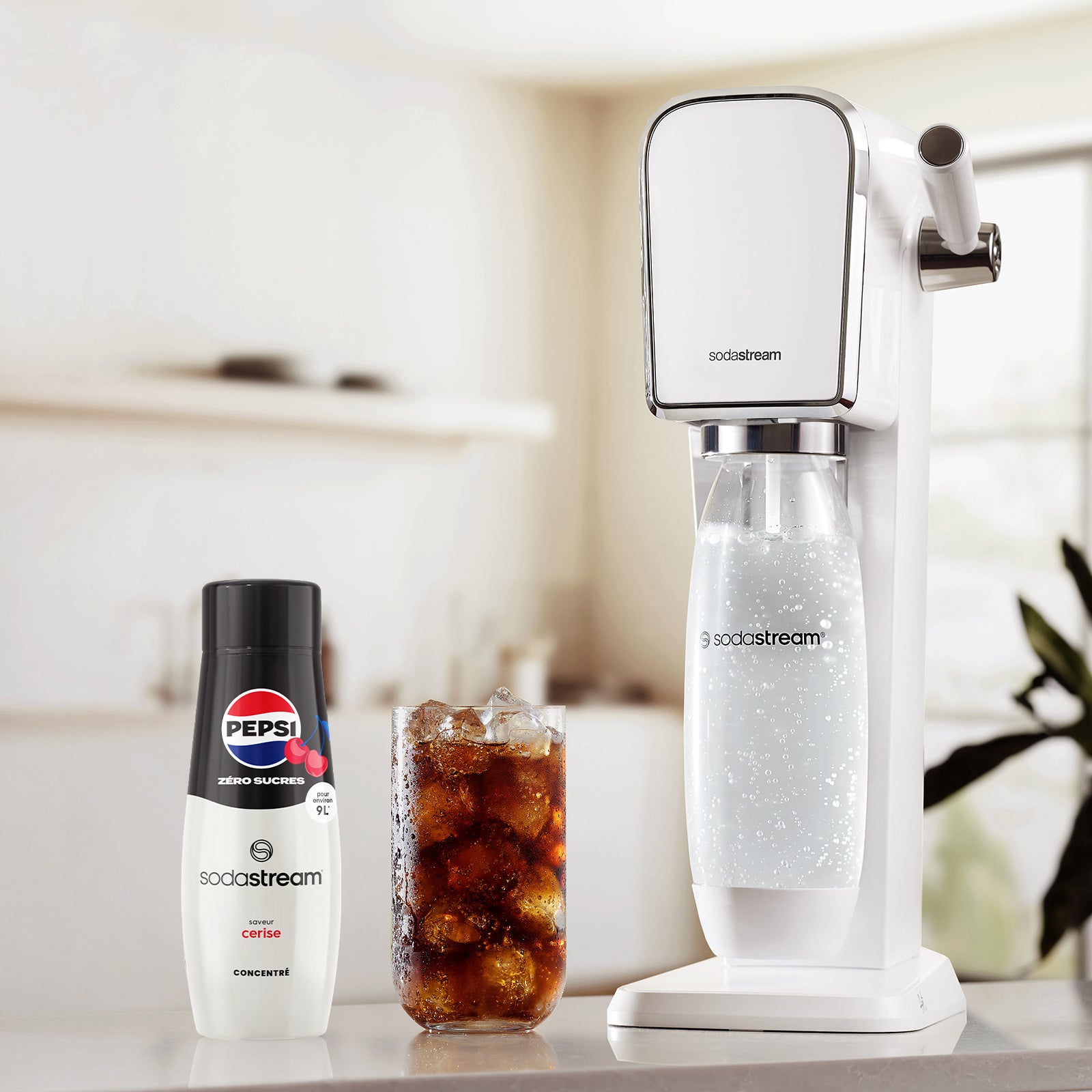 Sirop Pepsi Zéro Sucres Saveur Cerise