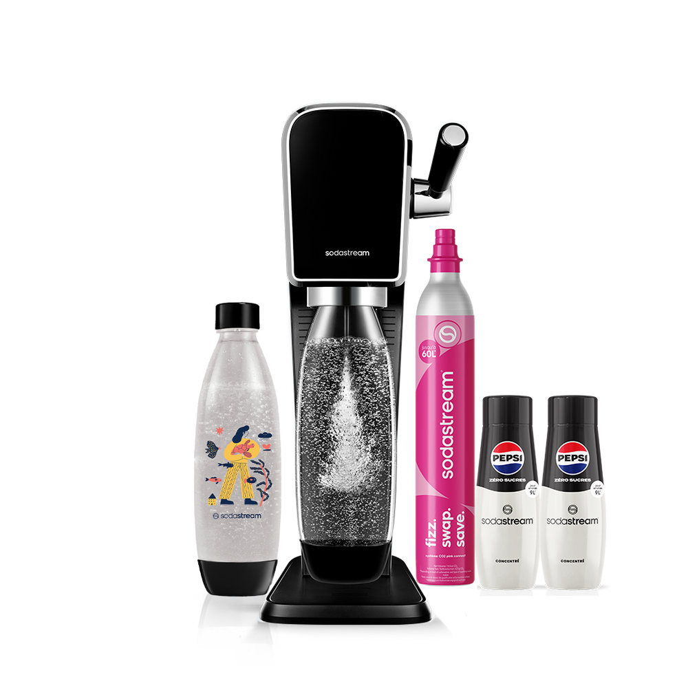 sodastream Pack Saveur Pepsi Zéro Sucres