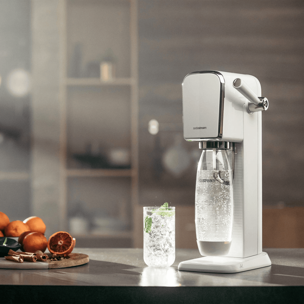 sodastream art blanc machine a eau petillante