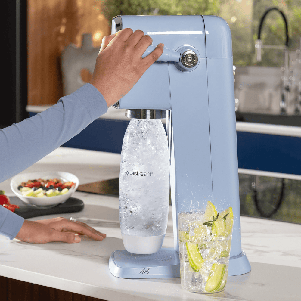 sodastream art bleu machine a eau petillante