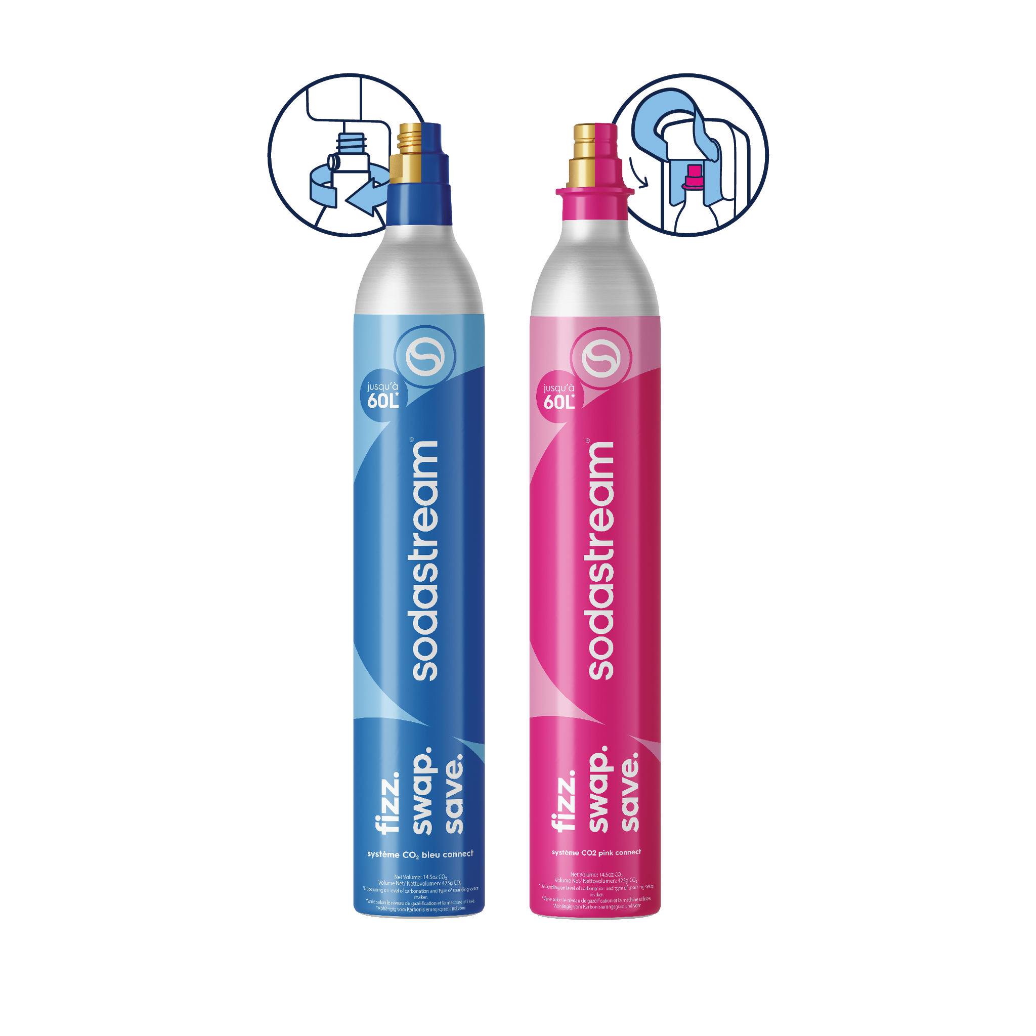 Abonnement de CO2 sodastream