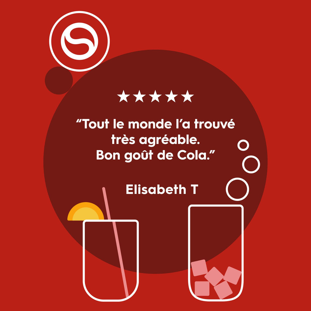 6-Pack Sirop Cola Sans Sucres 440ml