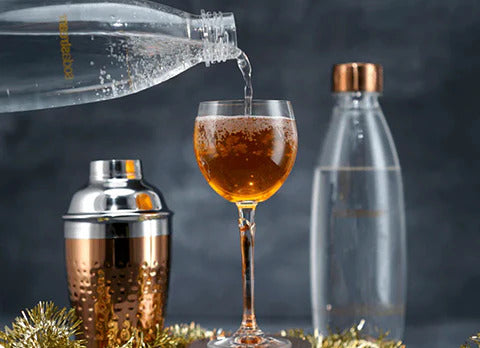 Cocktail de fête au caramel