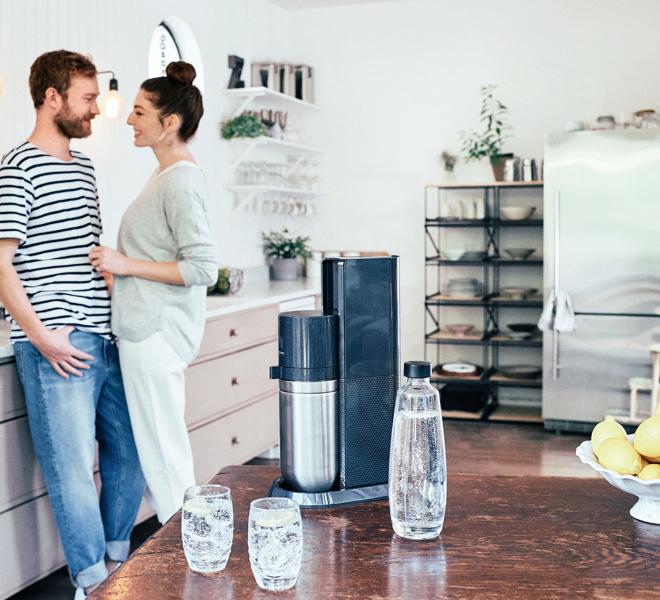 Carafe en verre DUO 1L