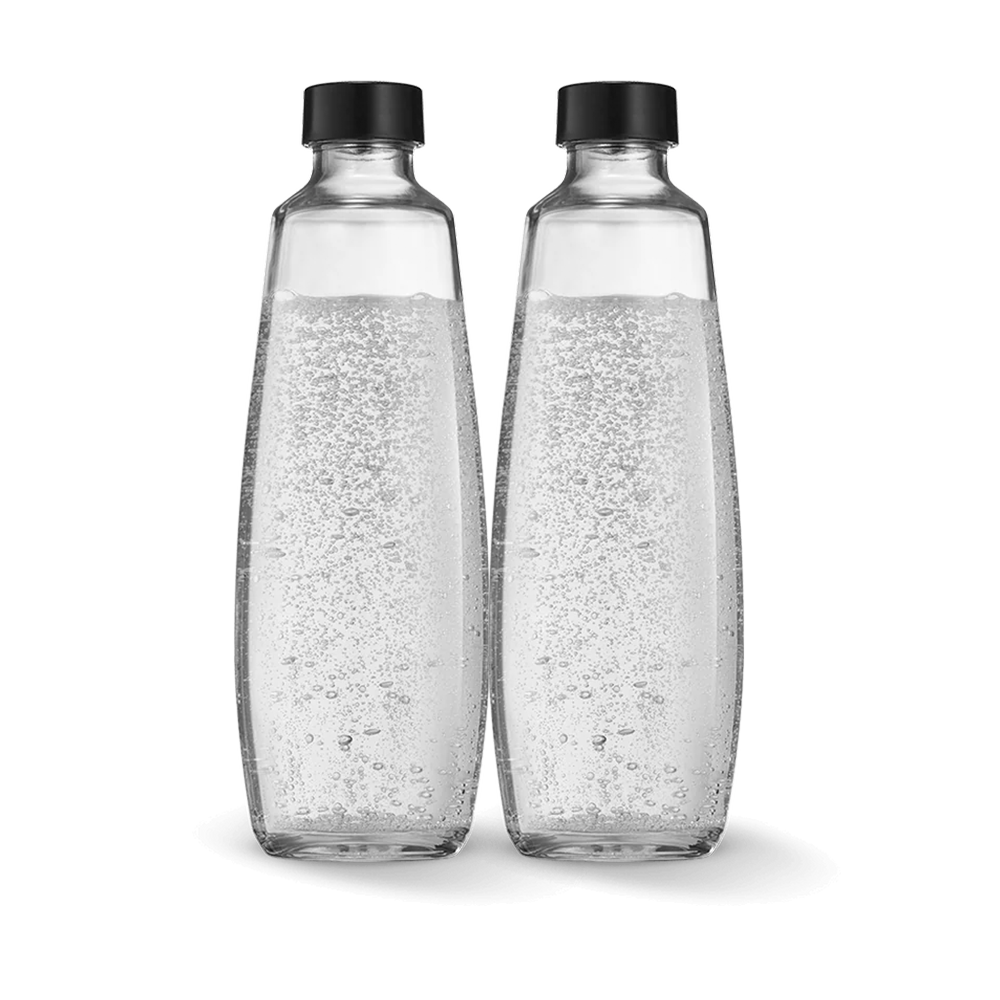 Pack de 2 carafes en verre DUO 1L