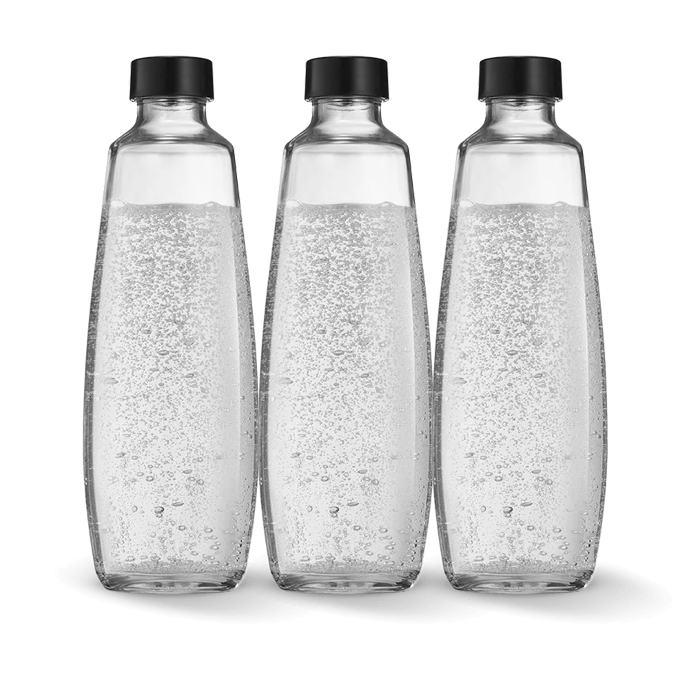 Pack de 3 carafes en verre DUO 1L