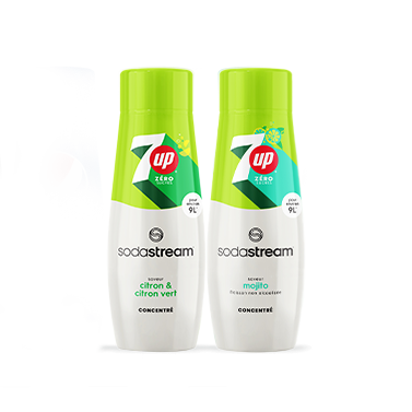 DUO 7up FREE sodastream