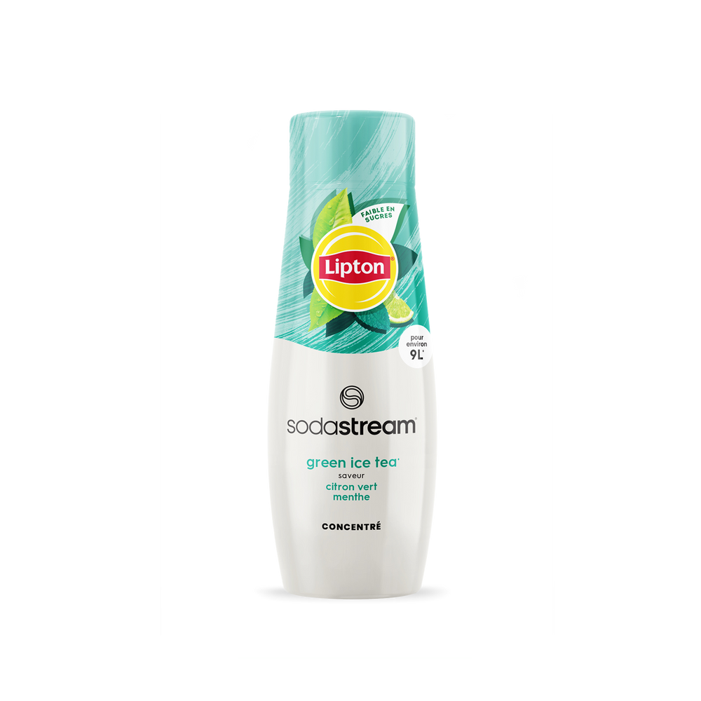 Sirop Lipton Green Ice Tea saveur Menthe Citron Vert