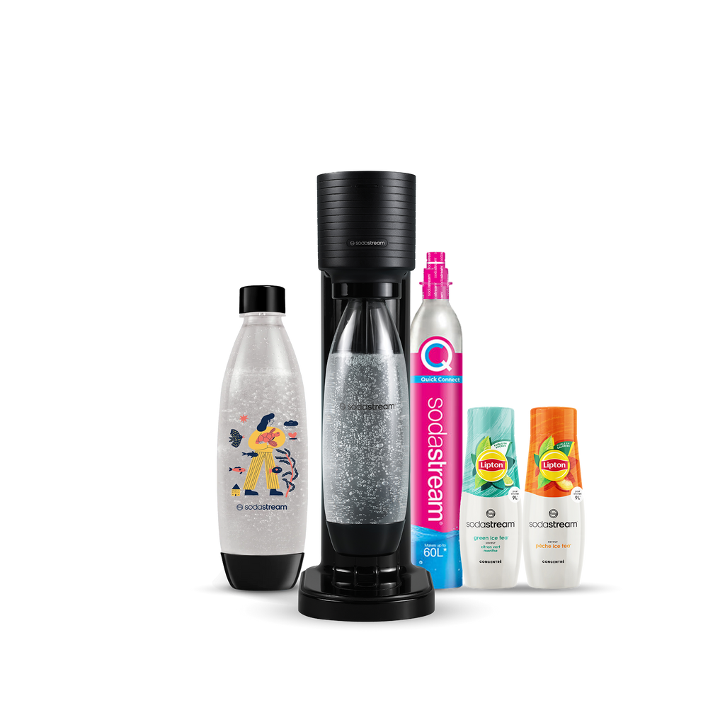 sodastream gaia machine eau gazeuse Pack saveurs Lipton Ice Tea