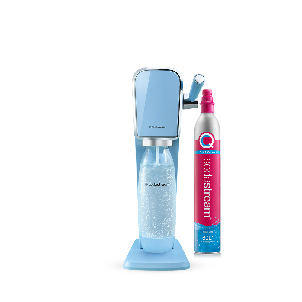 sodastream art Bleu Pastel Pack Promo
