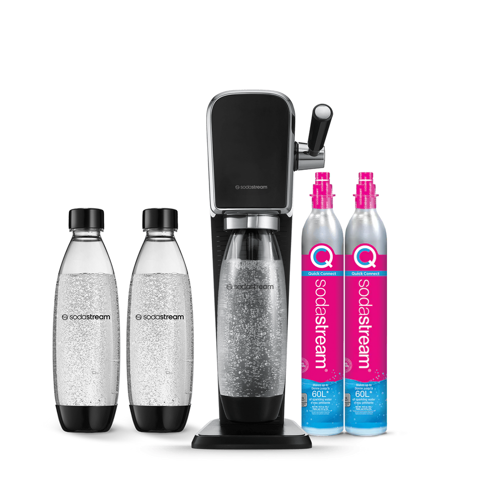 sodastream art noir pack maxi