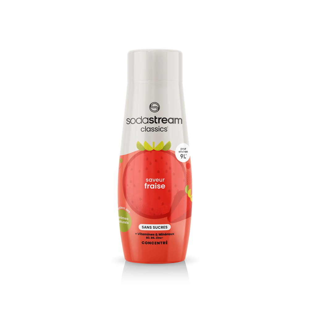 Sirop Concentré Fraise Sans Sucre SodaStream