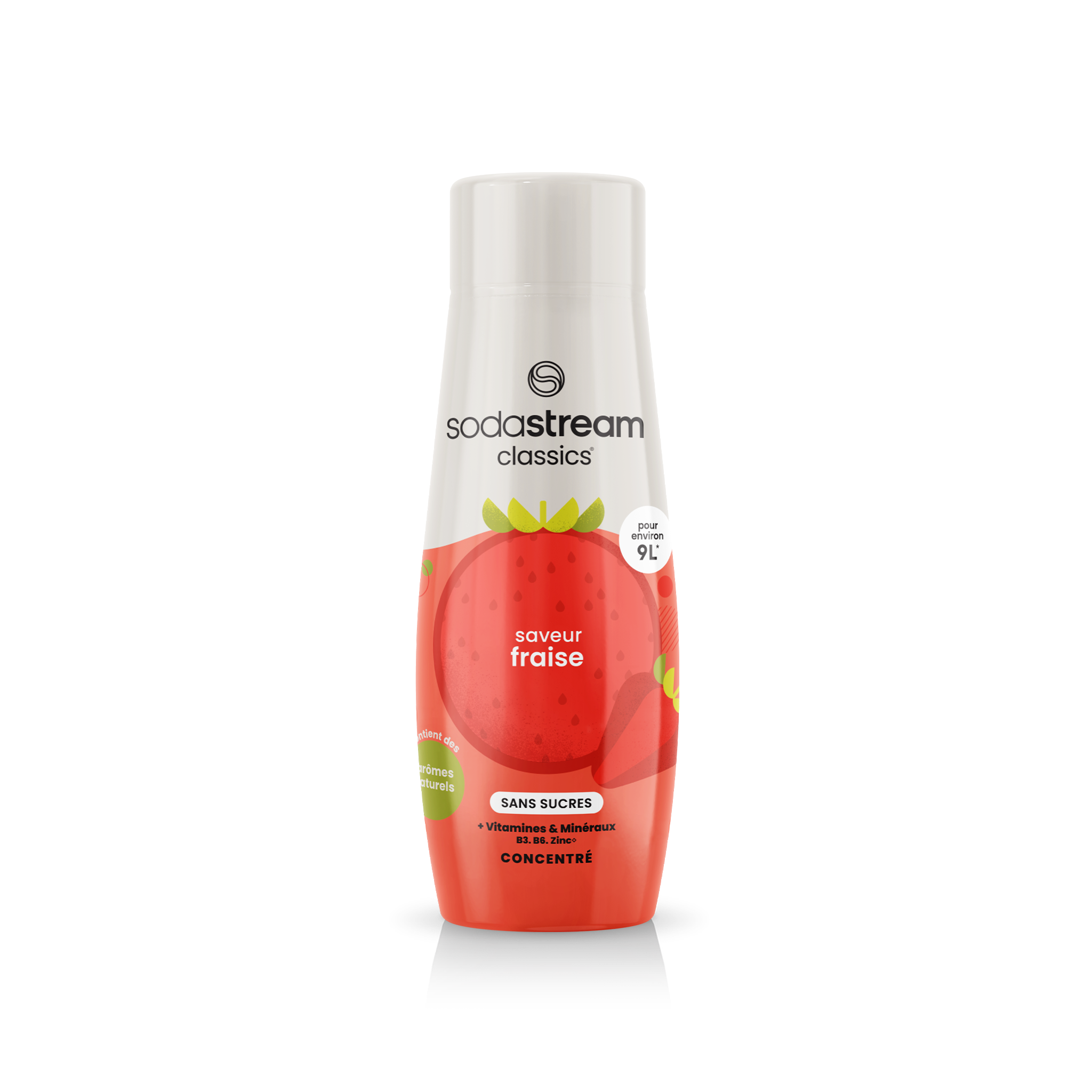 Sirop Concentré Fraise Sans Sucre SodaStream