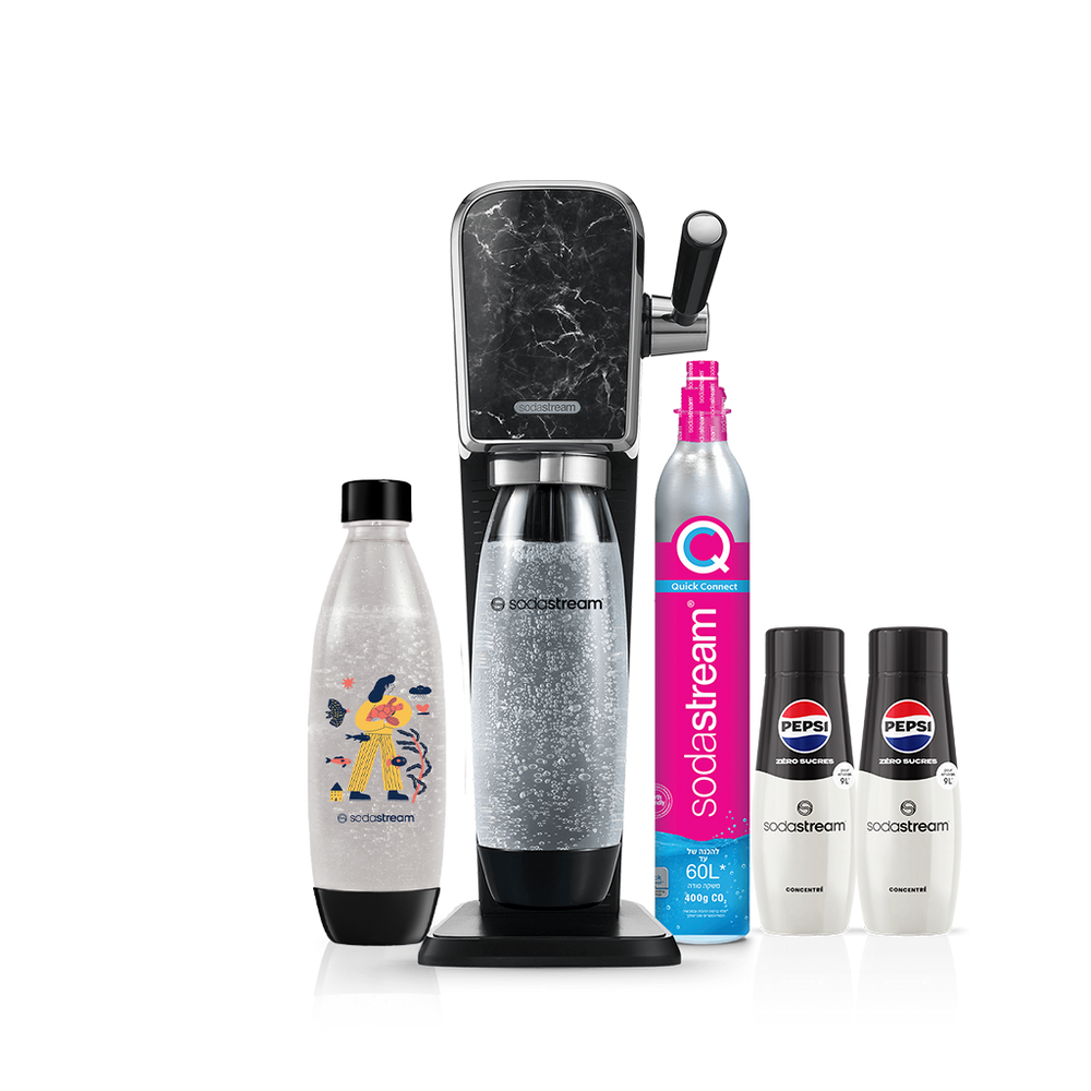 sodastream art marble Pack Saveur Pepsi Zéro Sucres