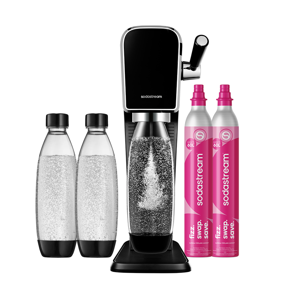 sodastream art noir pack maxi