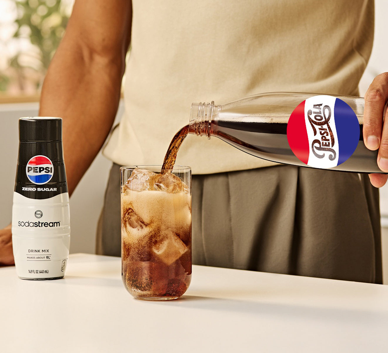 Bouteille 1L Fuse Métal édition Limitée PEPSI