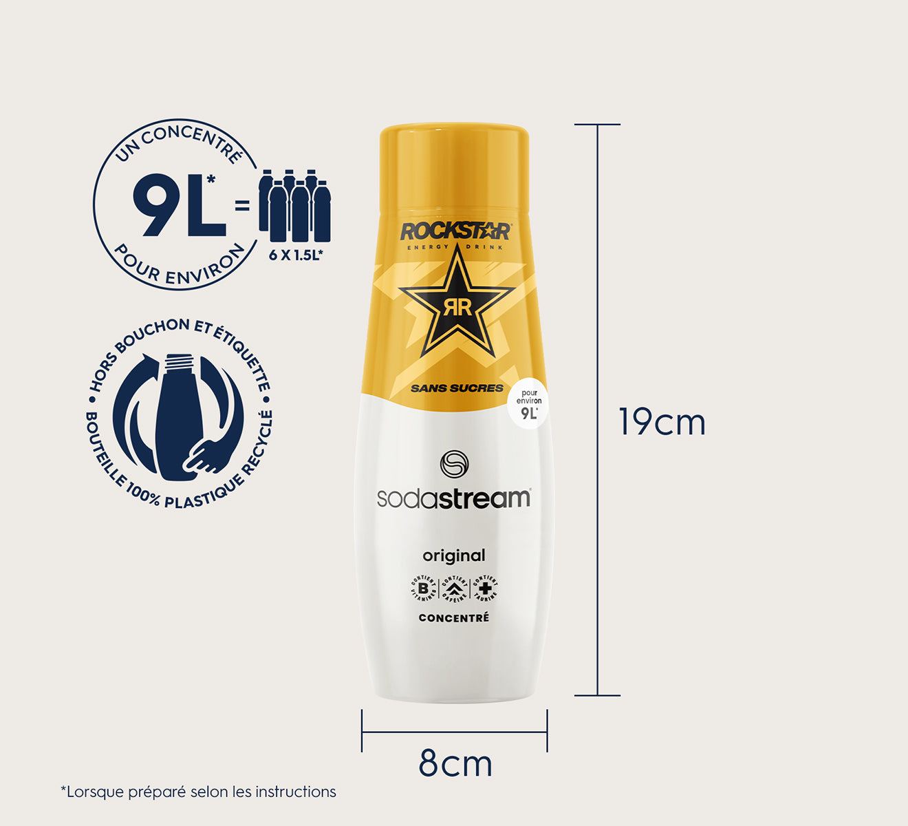 Rockstar Energy Drink Sans Sucres