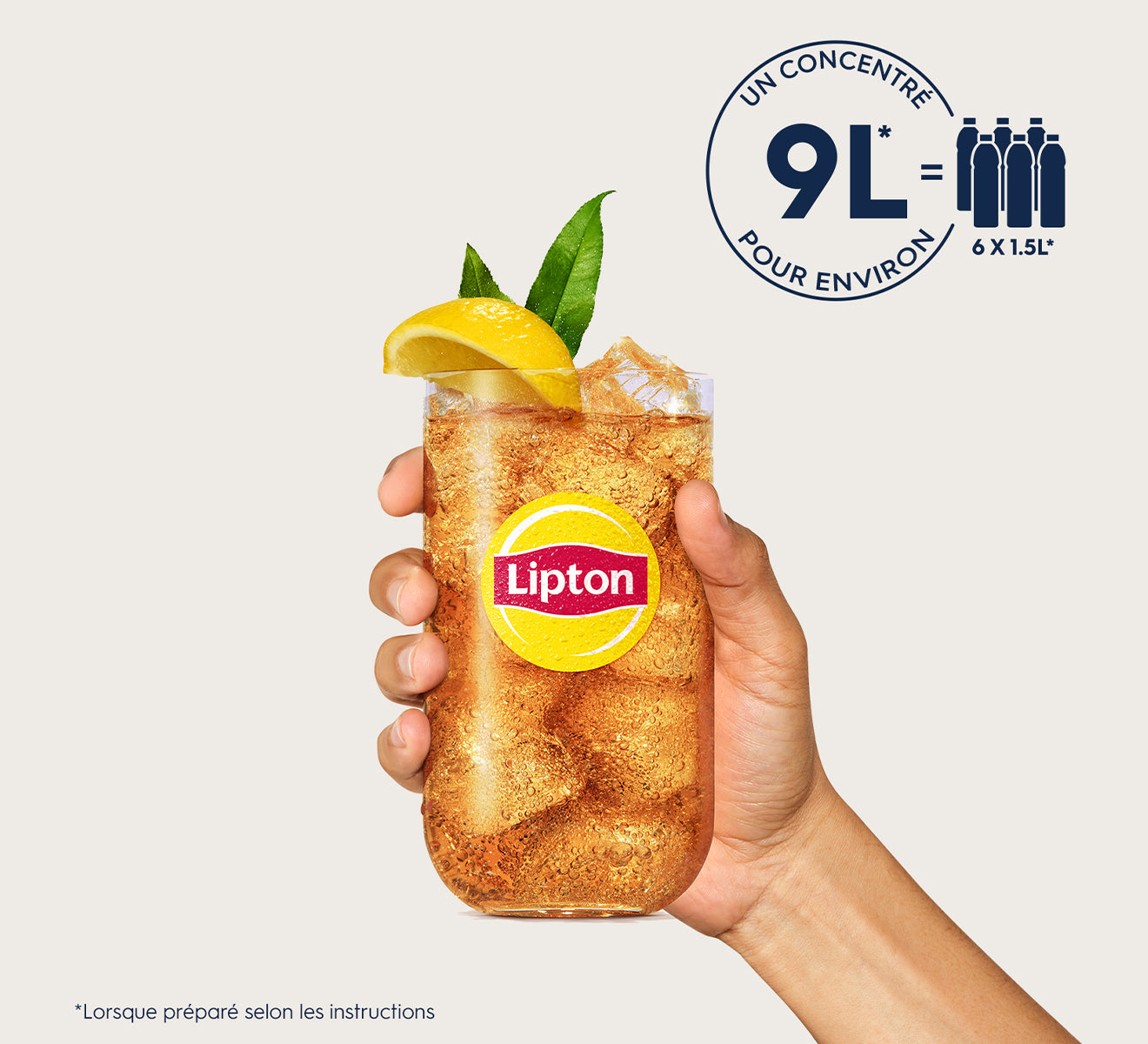 Sirop Lipton Ice Tea saveur Pêche